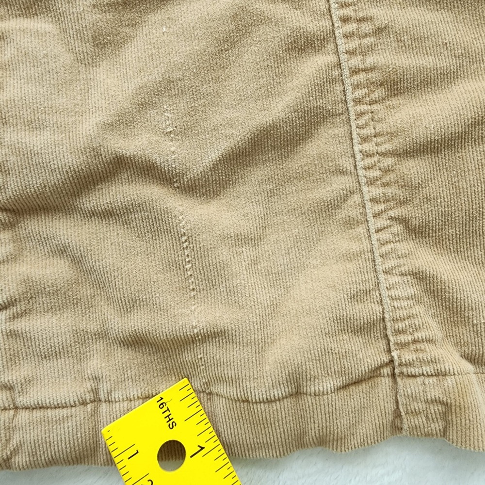 Northern Reflections Corduroy Vest Womens Large Tan Button Up Utility Gorpcore - Picture 13 of 14